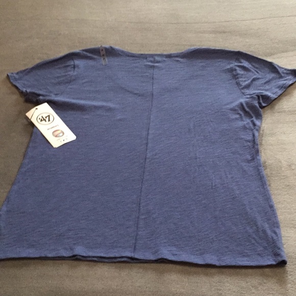 Texas Rangers Blue Blouse 100% Cotton Medium Cool - Picture 11 of 16